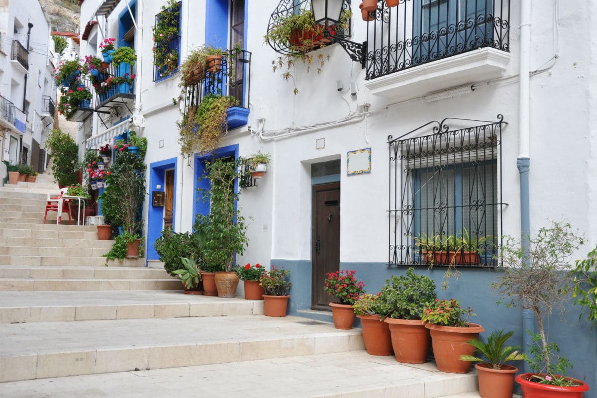 Straat in Alicante