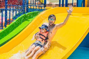Glijbanen camping
