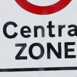 Milieusticker Londen