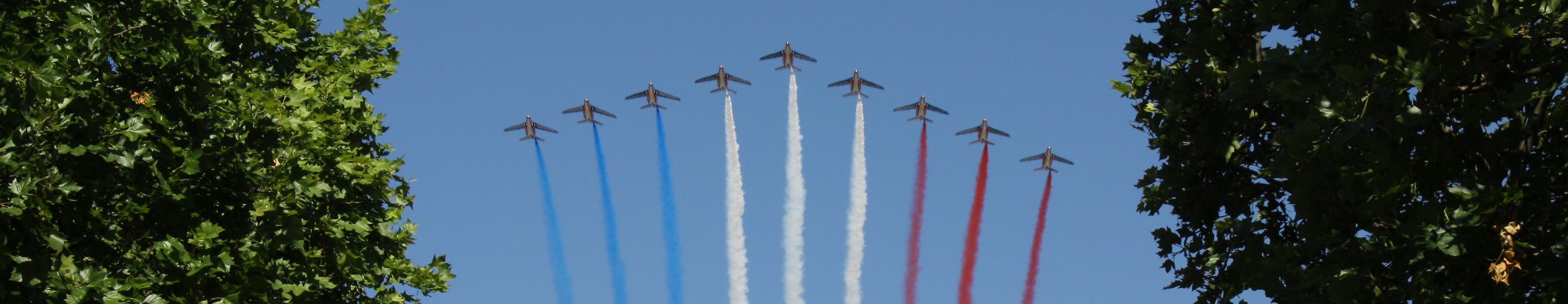 Militaire parade Parijs